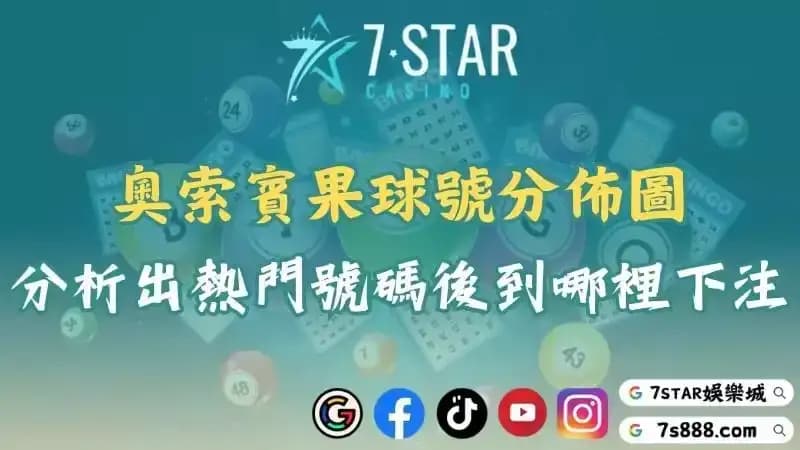 奧索賓果球號分佈圖！用分析程式找出熱門號碼後到哪裡下注？