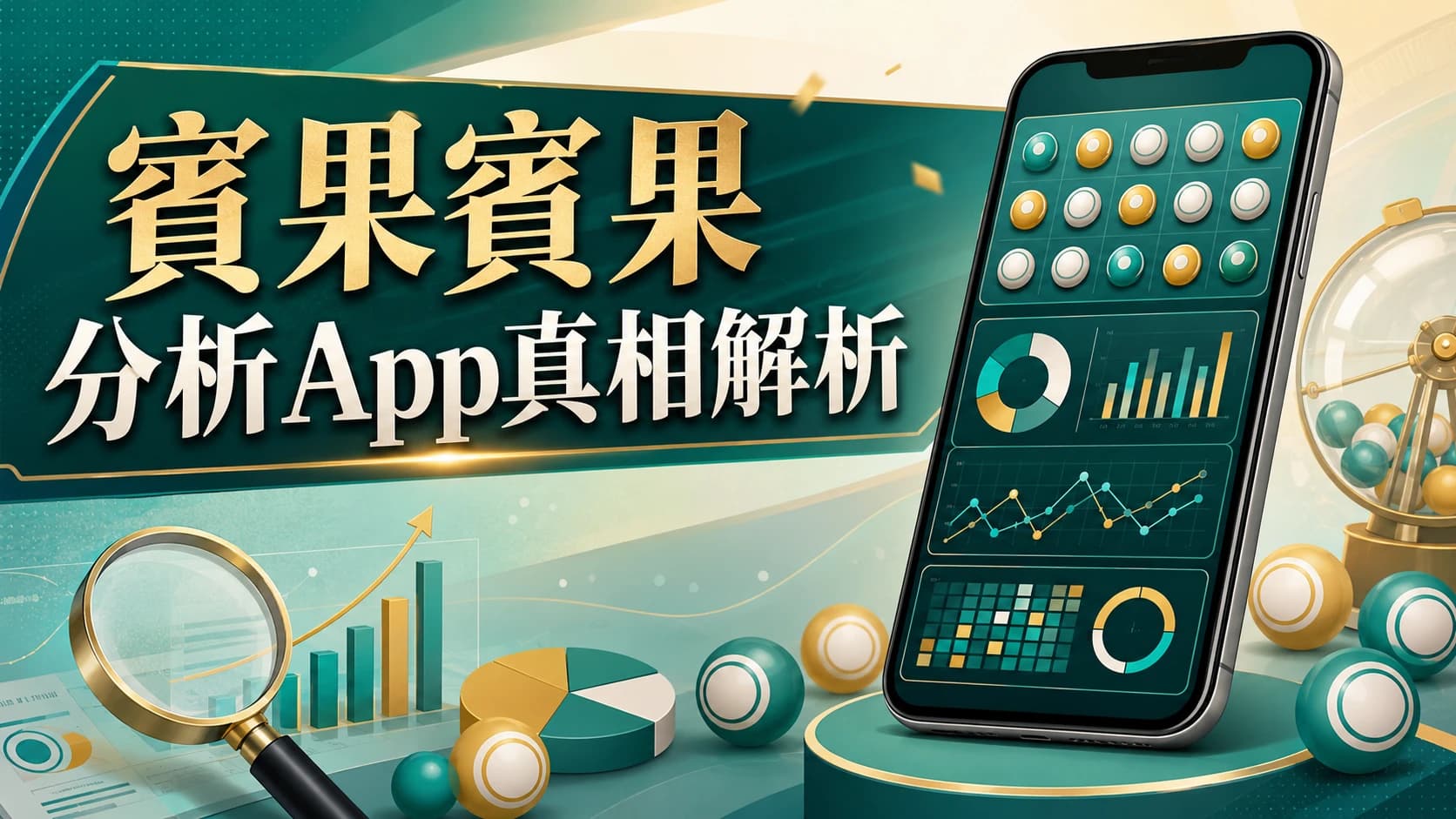 手機賓果賓果分析App介面的概念畫面