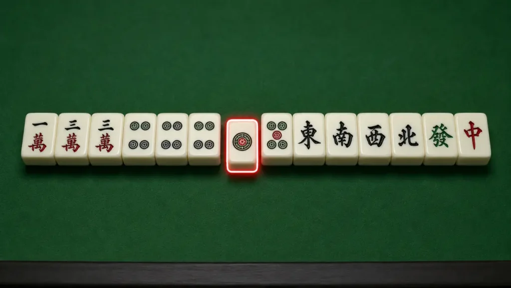 麻將胡牌牌型示意圖