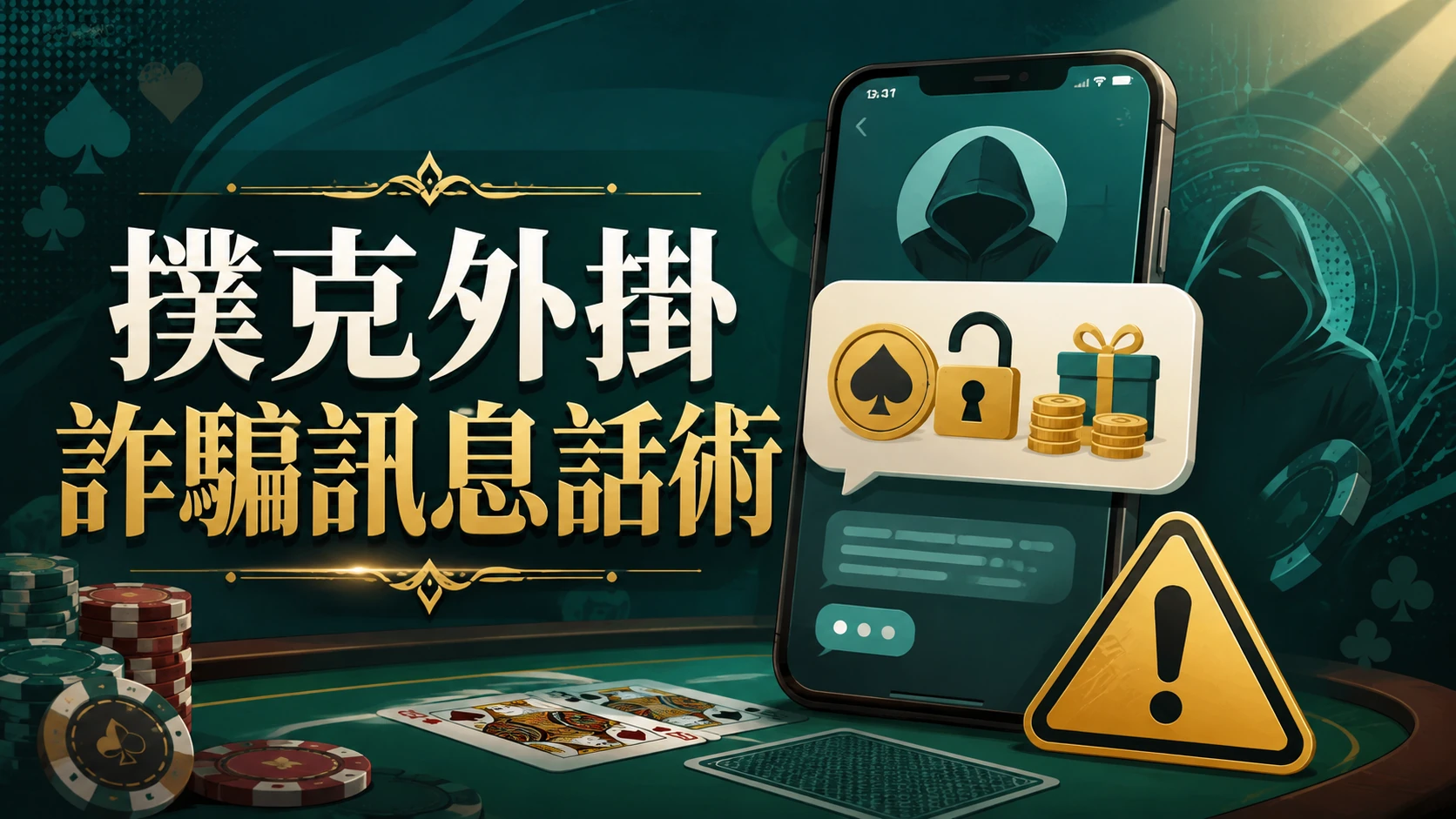 社群平台常見撲克外掛詐騙訊息話術範例