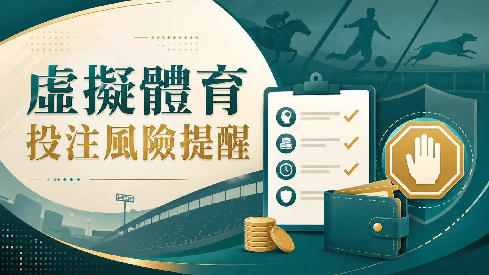 虛擬體育投注前的風險提醒重點整理